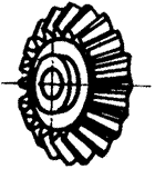 齒輪基本術語錐齒輪、準雙曲面齒輪及其齒輪副