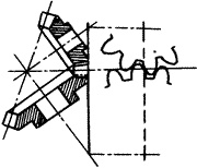 齒輪基本術語錐齒輪、準雙曲面齒輪及其齒輪副