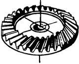 齒輪基本術語錐齒輪、準雙曲面齒輪及其齒輪副