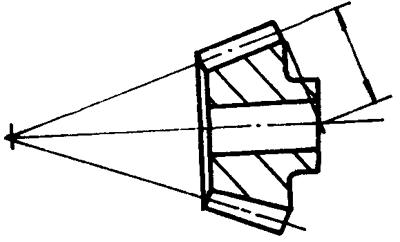 錐齒輪和準雙曲面齒輪術語基本尺寸參數
