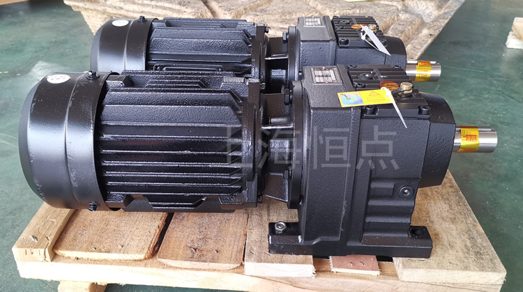 R47系列減速機配電機，黑金剛 實物圖