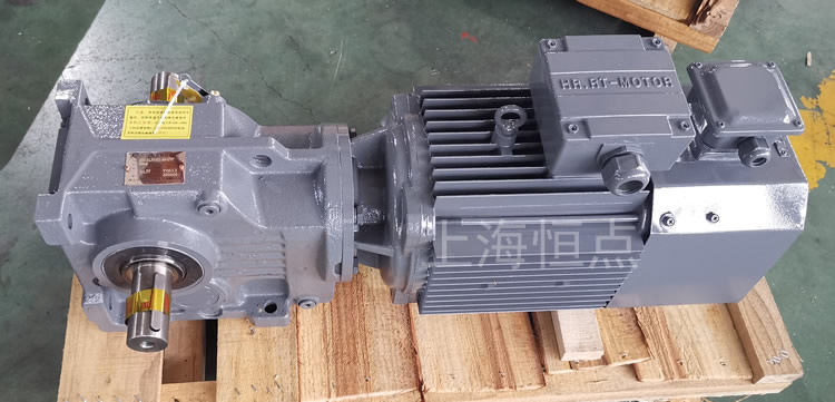 K57減速機 配變頻電機 輸出雙軸A+B 實物圖